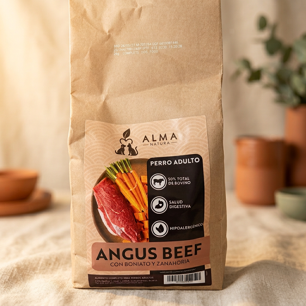 Saco Alma Natura Angus Beef con Boniato y Zanahoria